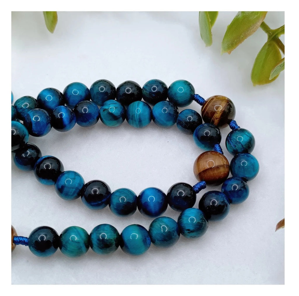 Strength & Faith Tiger Eye Rosary