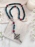 Sacred Heart Of Jesus Compassion and Sacrifice Tiger Eye Rosary