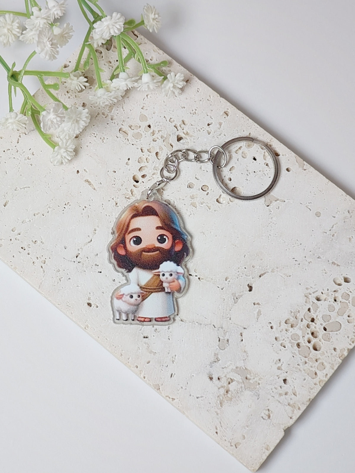 Good Shepherd Acrylic Keychain