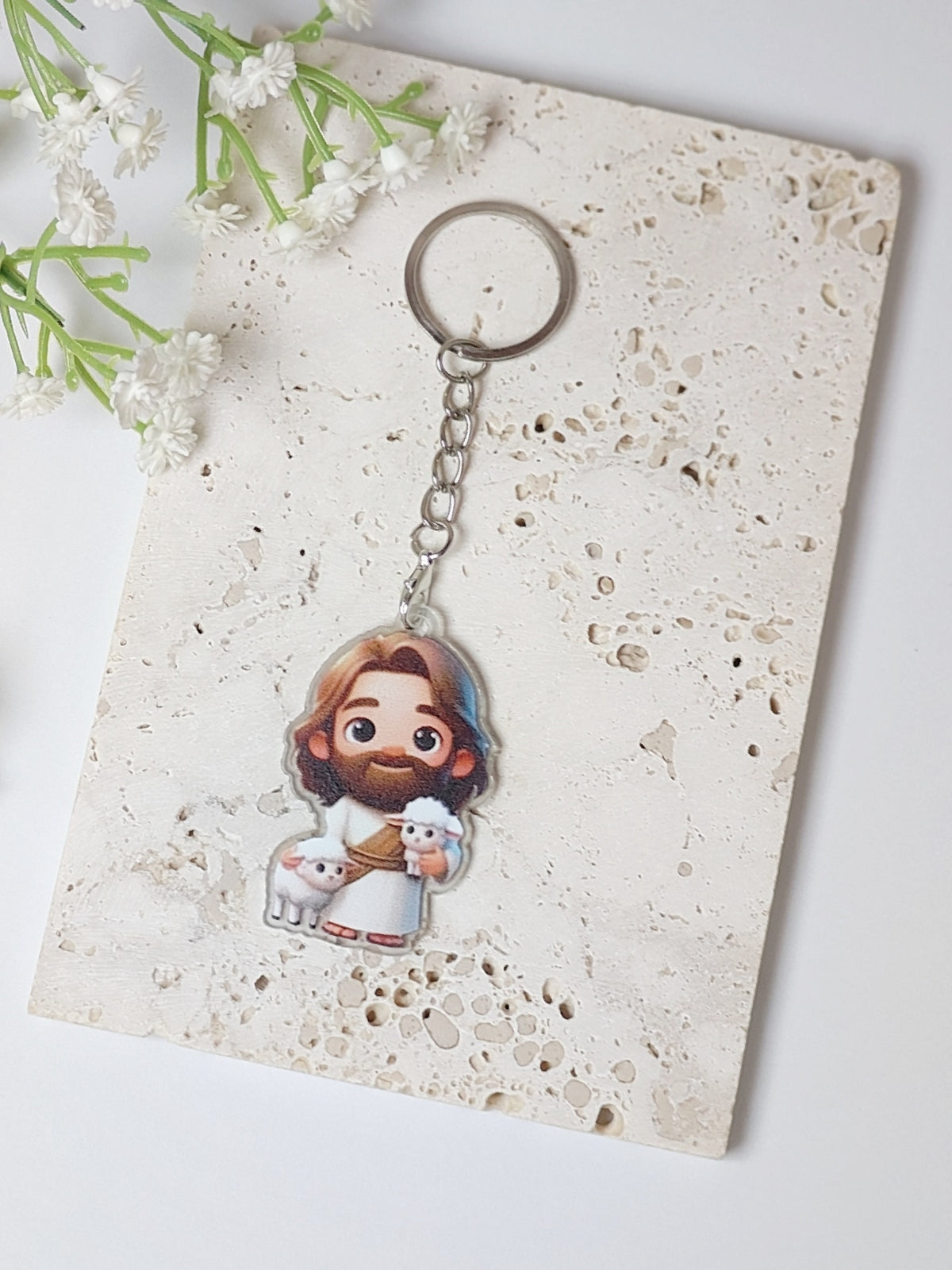 Good Shepherd Acrylic Keychain