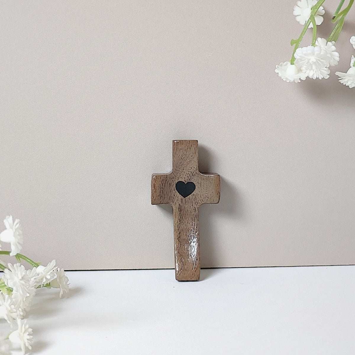 Wooden Handheld Comfort Cross