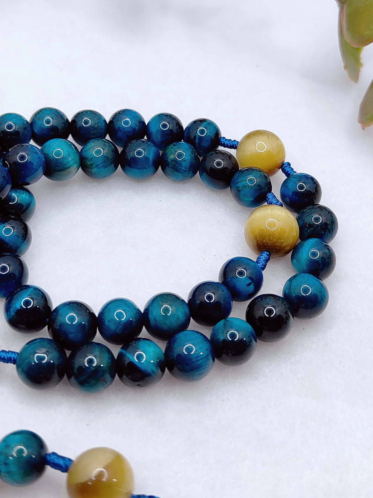 Holy Chalice Tiger Eye Devotion Rosary