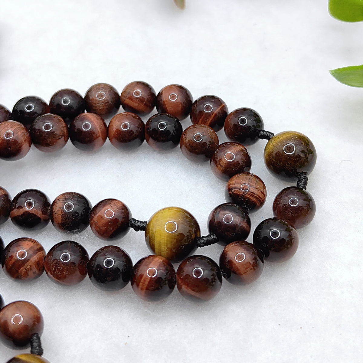 Our Lady Undoer of Knots Tiger Eye Rosary