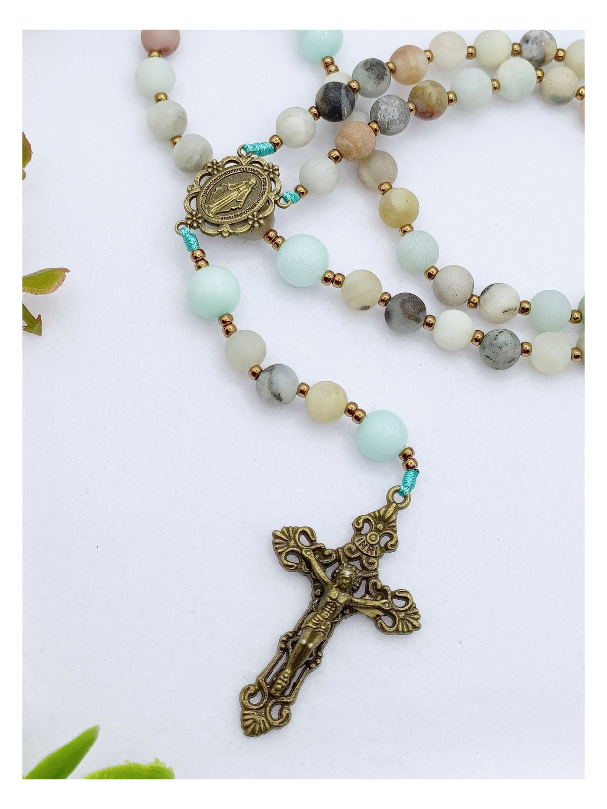 Serenity Amazonite Rosary