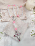 St Therese of Lisieux Little Way Opal & Roses