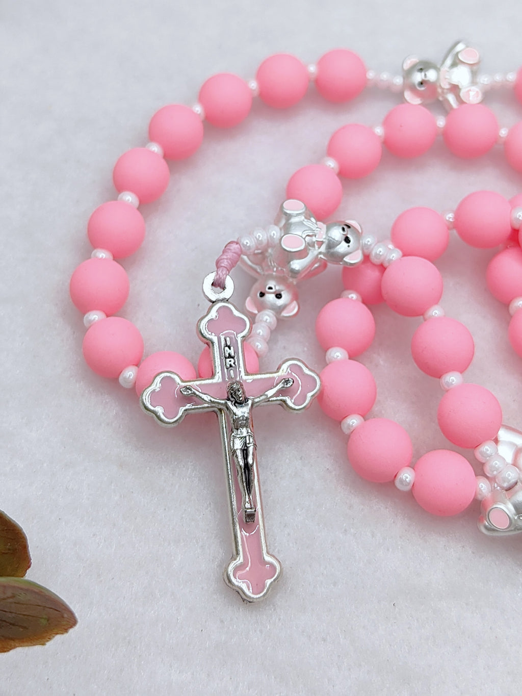 Our Lady of Grace Sweet Teddy Rosary