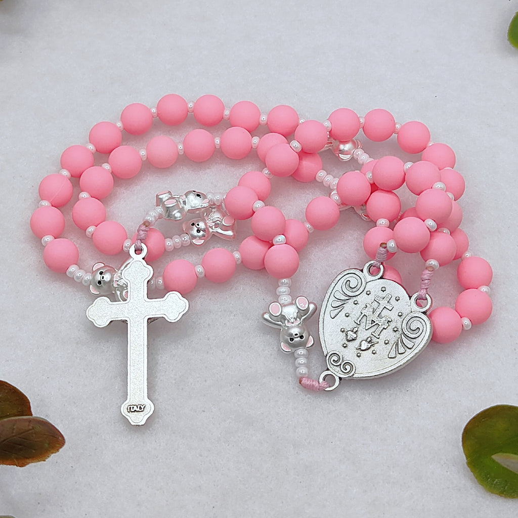 Our Lady of Grace Sweet Teddy Rosary