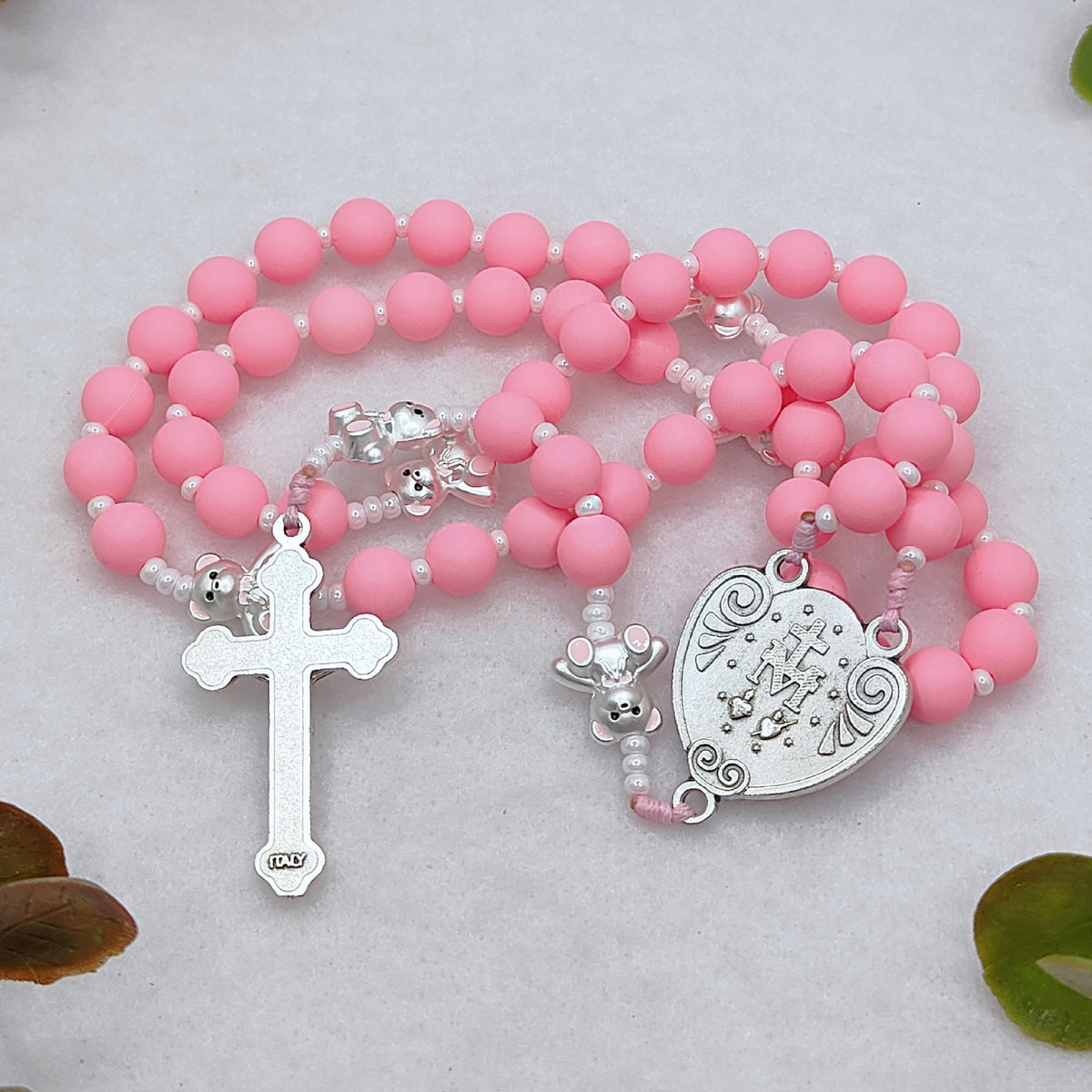 Our Lady of Grace Sweet Teddy Rosary