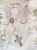 Beauty of Faith Opal Amazonite & Agate Rosary
