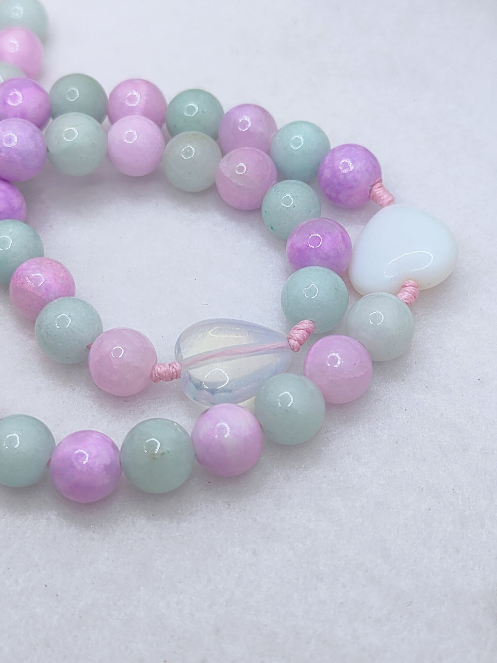 Beauty of Faith Opal Amazonite & Agate Rosary