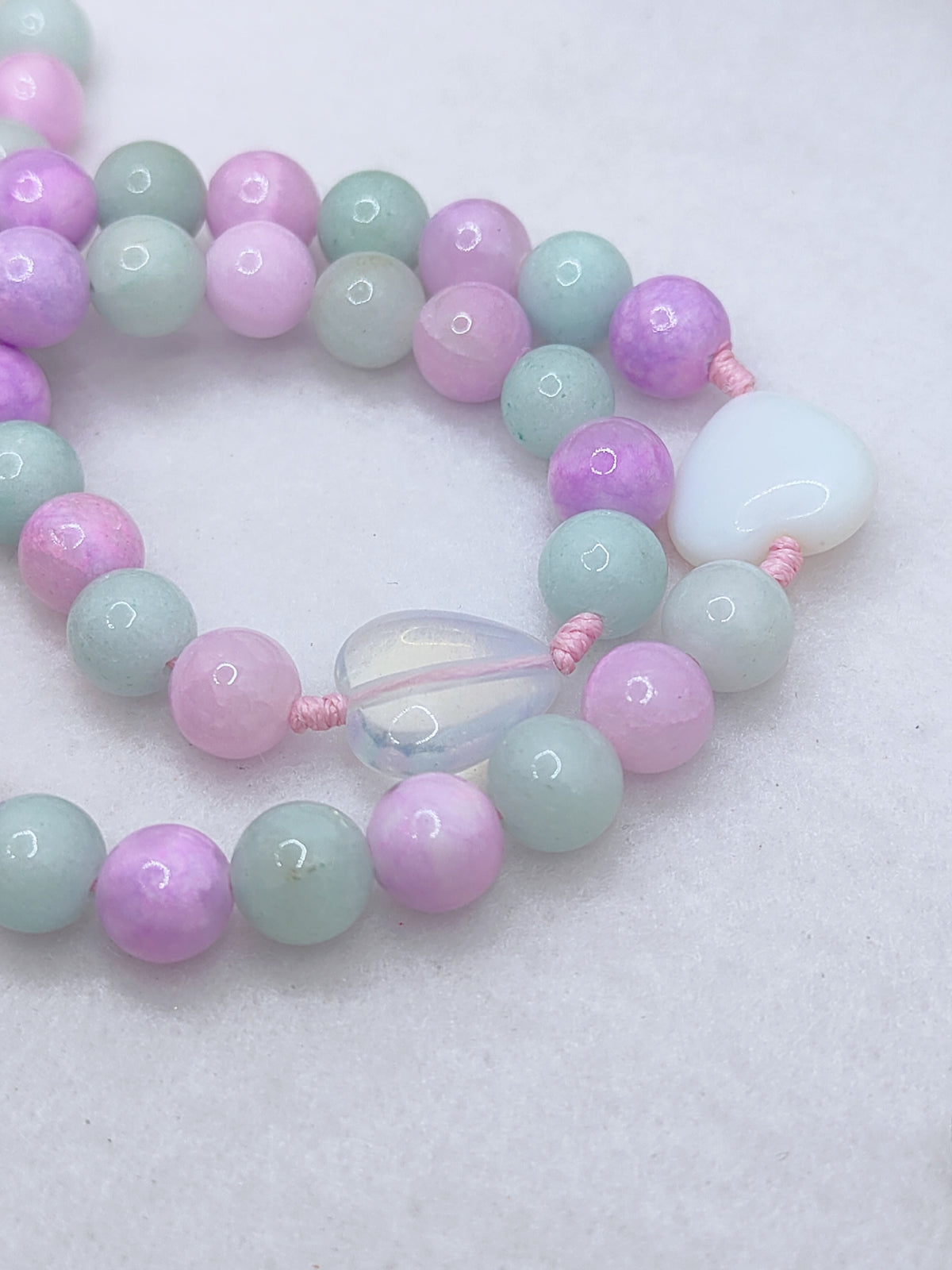 Beauty of Faith Opal Amazonite & Agate Rosary