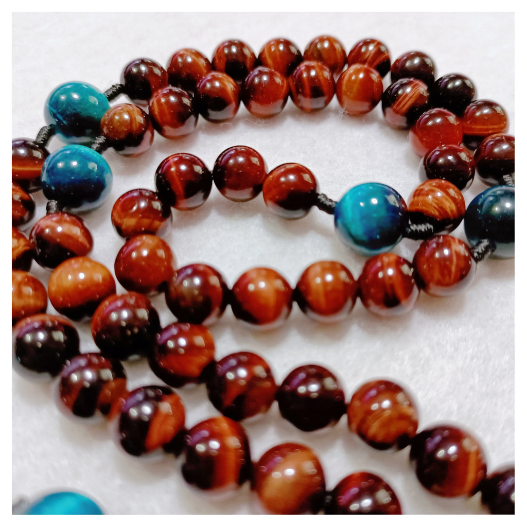 Our Lady of Guadalupe Sacred Strength Tiger Eye Rosary