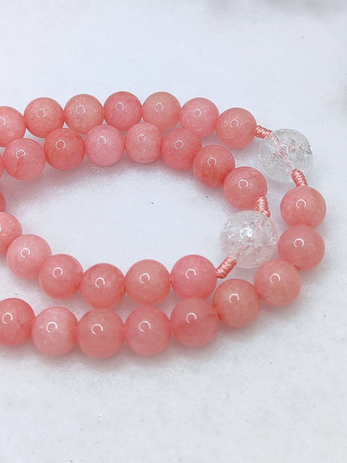 Chaplet of Divine Mercy Red Chalcedony Rosary