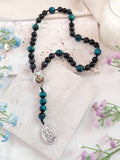 Chaplet of St Michael Tiger Eye Rosary