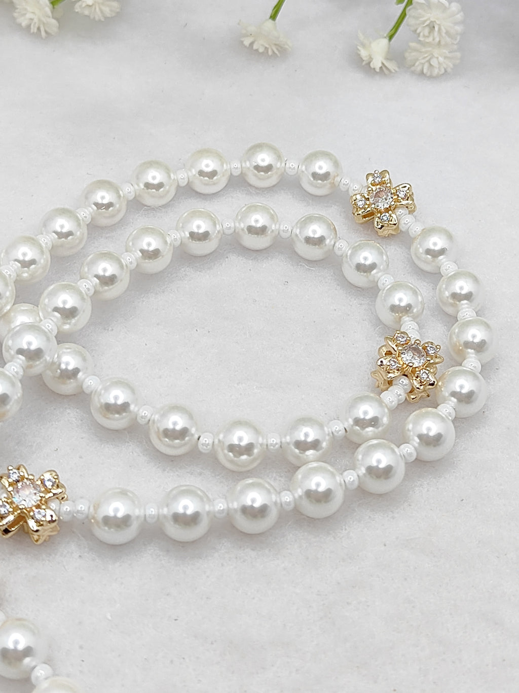 Our Lady of Guadalupe God's Grace Pearl Rosary