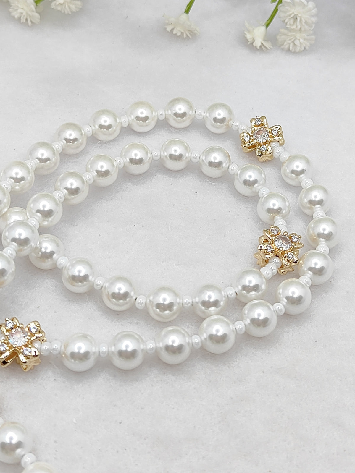 Our Lady of Guadalupe God's Grace Pearl Rosary